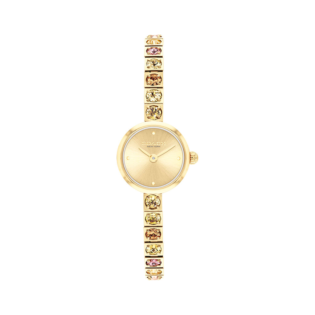 Montre Coach Iris Dor&eacute; - Montres &eacute;tanches Femme | Marc Orian
