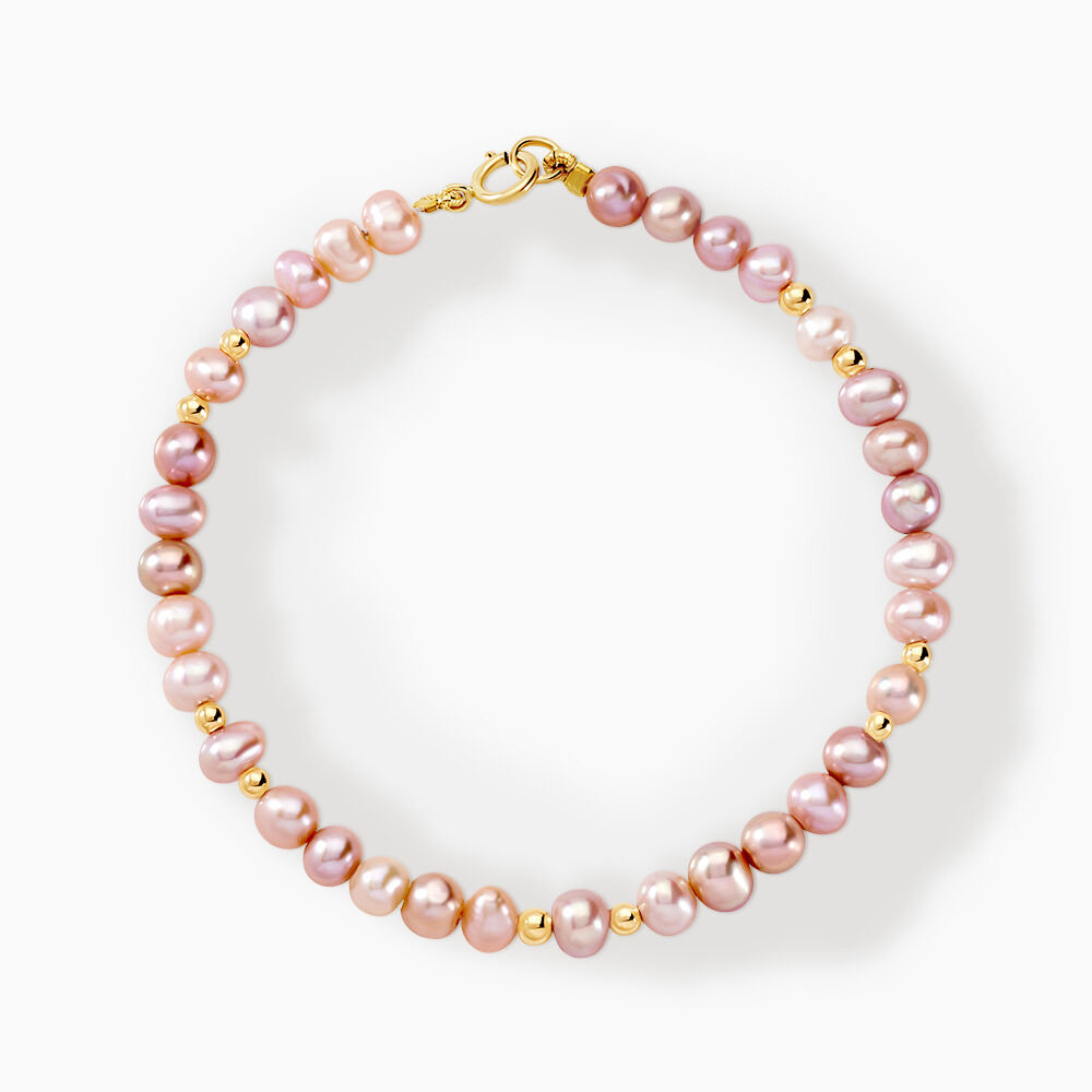 Bracelet Eilis Or Jaune Perle De Culture - Bracelets cha&icirc;nes Femme | Marc Orian