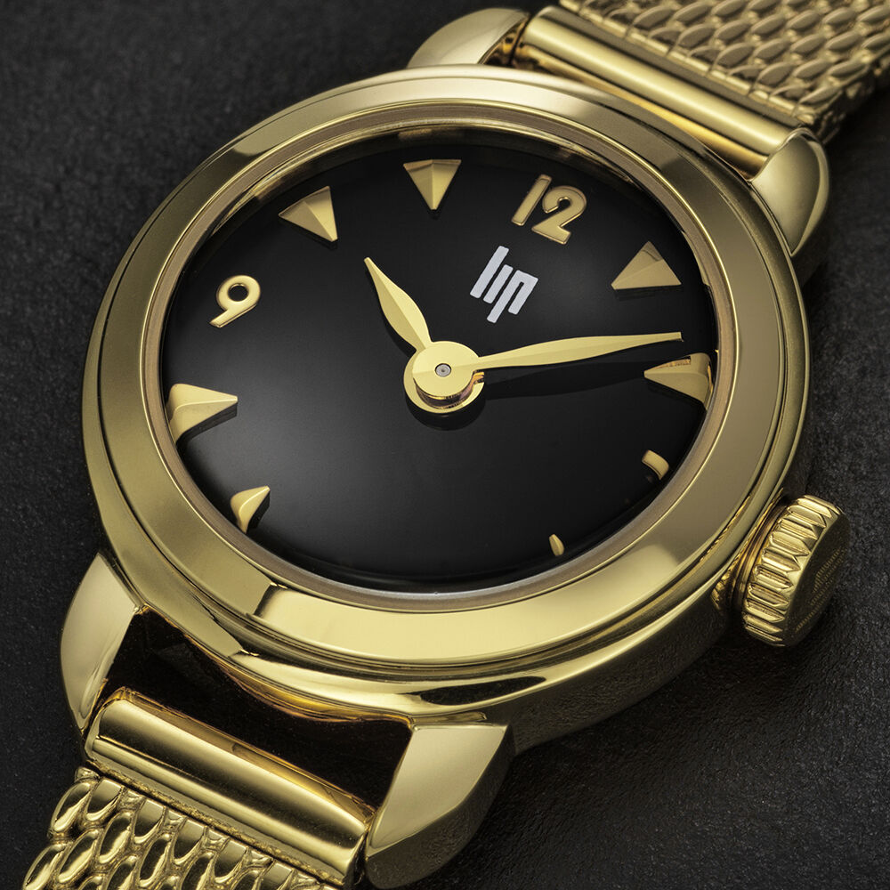 Montre Lip Henriette 19 Noir - Montres maille milanaise Femme | Marc Orian