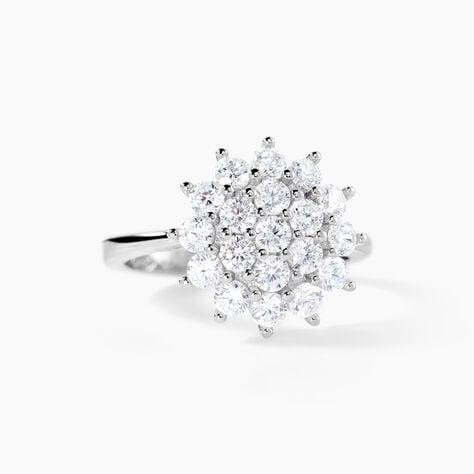 Bague Maximille Argent Blanc Oxyde De Zirconium - Bijoux fantaisie Femme | Marc Orian