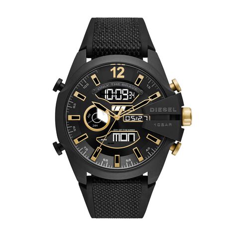 Montre Diesel Mega Chief Noir - Montres &eacute;tanches Homme | Marc Orian
