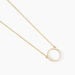Collier Stip Or Jaune Oxyde De Zirconium - Colliers avec pierres Femme | Marc Orian