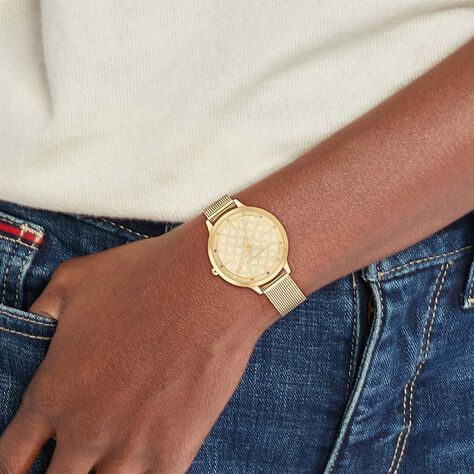 Montre Tommy Hilfiger Doré - Montres Femme | Marc Orian