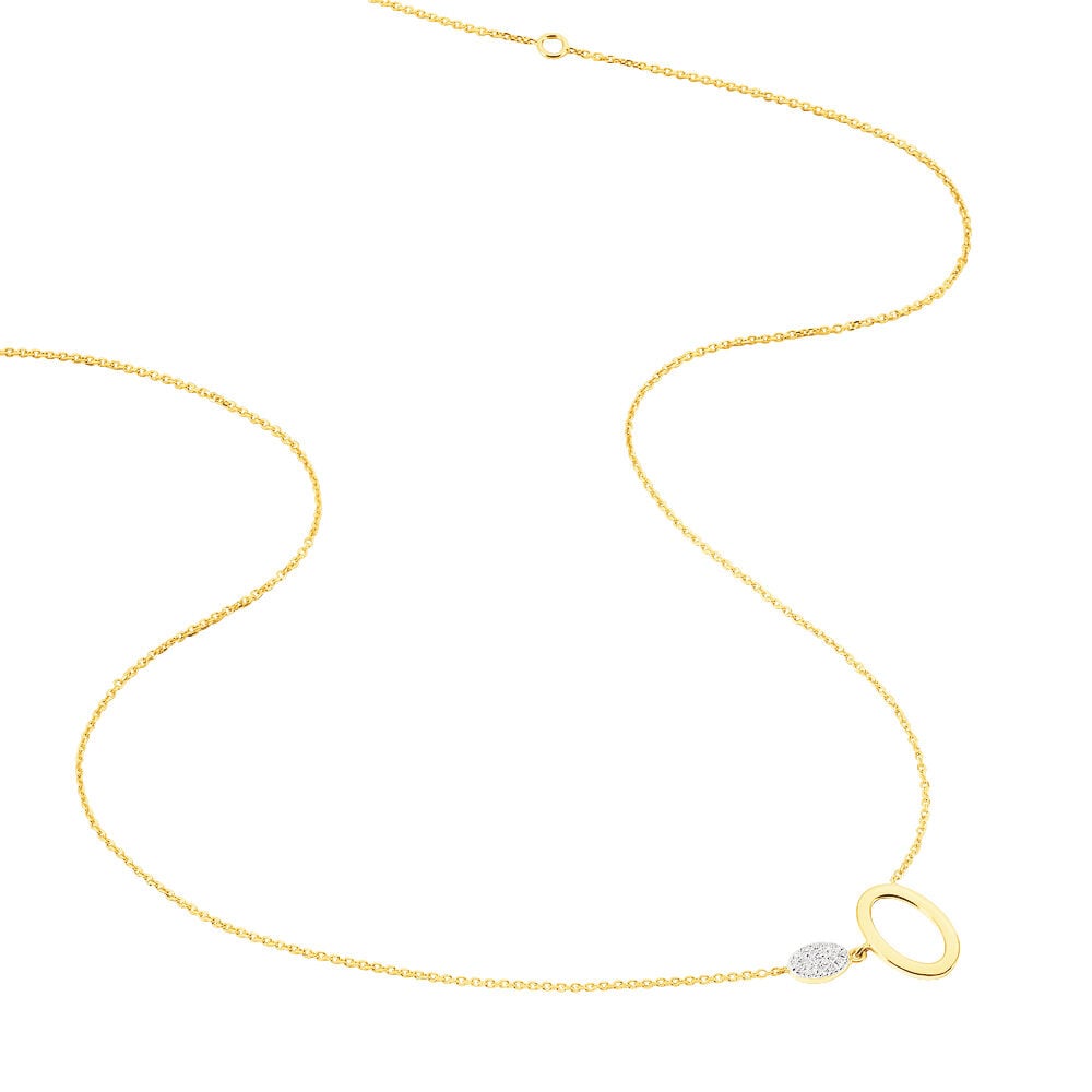 Collier Or Jaune Tatianadiamant - Colliers avec pierres Femme | Marc Orian