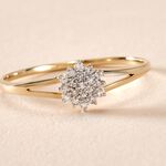 Bague Barbra Or Jaune Diamant - Parures de mariage Femme | Marc Orian