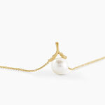 Collier Gladdie Or Jaune Perle De Culture - Colliers avec pierres Femme | Marc Orian