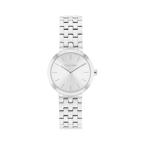 Montre Calvin Klein Forme Argent&eacute; - Montres &eacute;tanches Femme | Marc Orian
