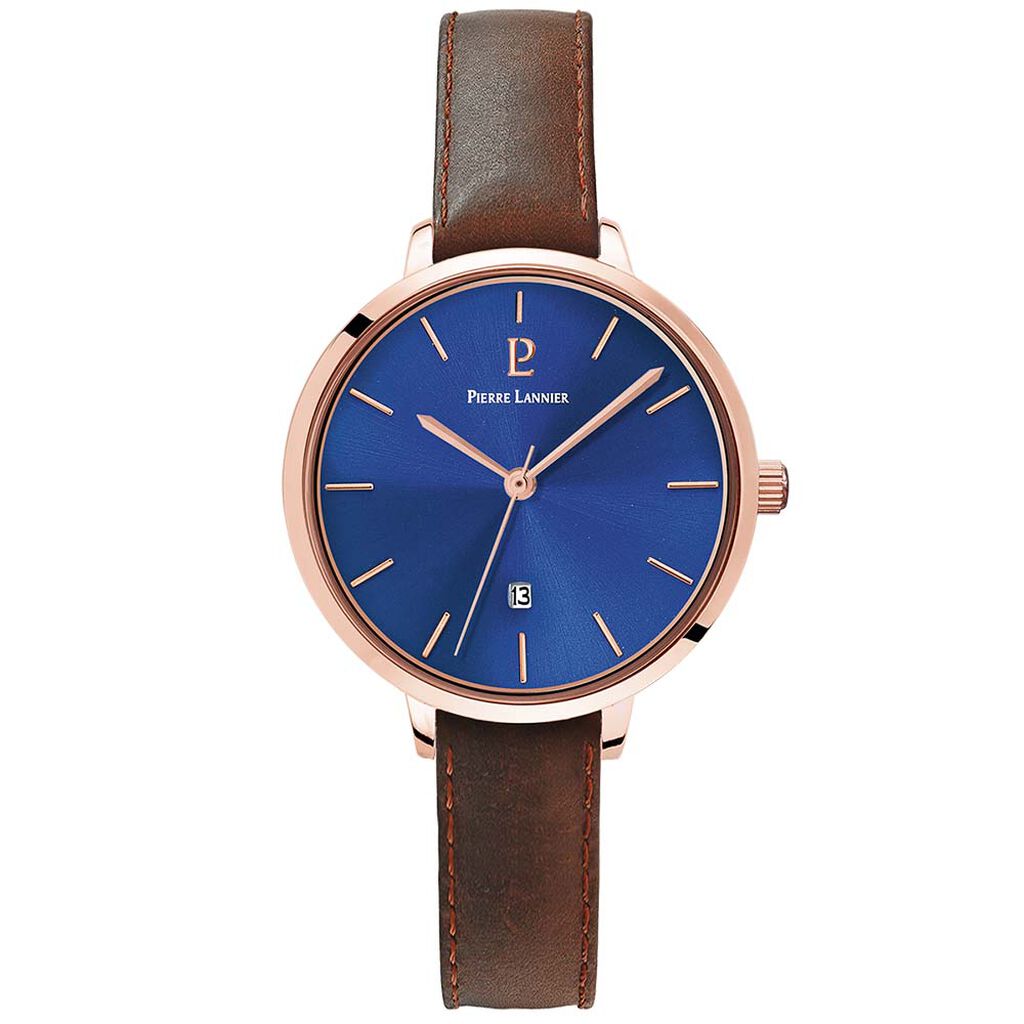 Montre Pierre Lannier Echo Bleu - Montres classiques Femme | Marc Orian