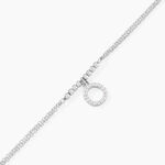 Bracelet Satheen Argent Blanc Oxyde De Zirconium - Bracelets fantaisie Femme | Marc Orian