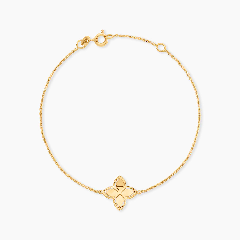 Bracelet Donia Argent Dor&eacute; A L'Or 750/1000 - Bracelets cha&icirc;nes Femme | Marc Orian