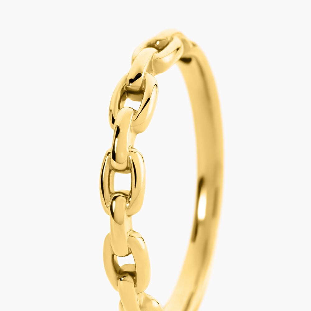 Bague Alexie Acier Jaune - Bijoux fantaisie Femme | Marc Orian