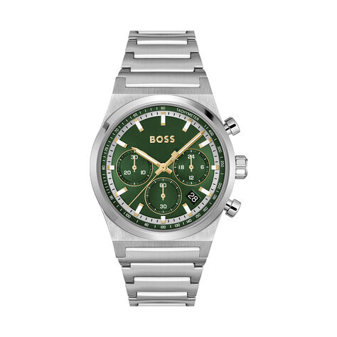 Montre Boss Candor Chrono Vert - Montres &eacute;tanches Homme | Marc Orian