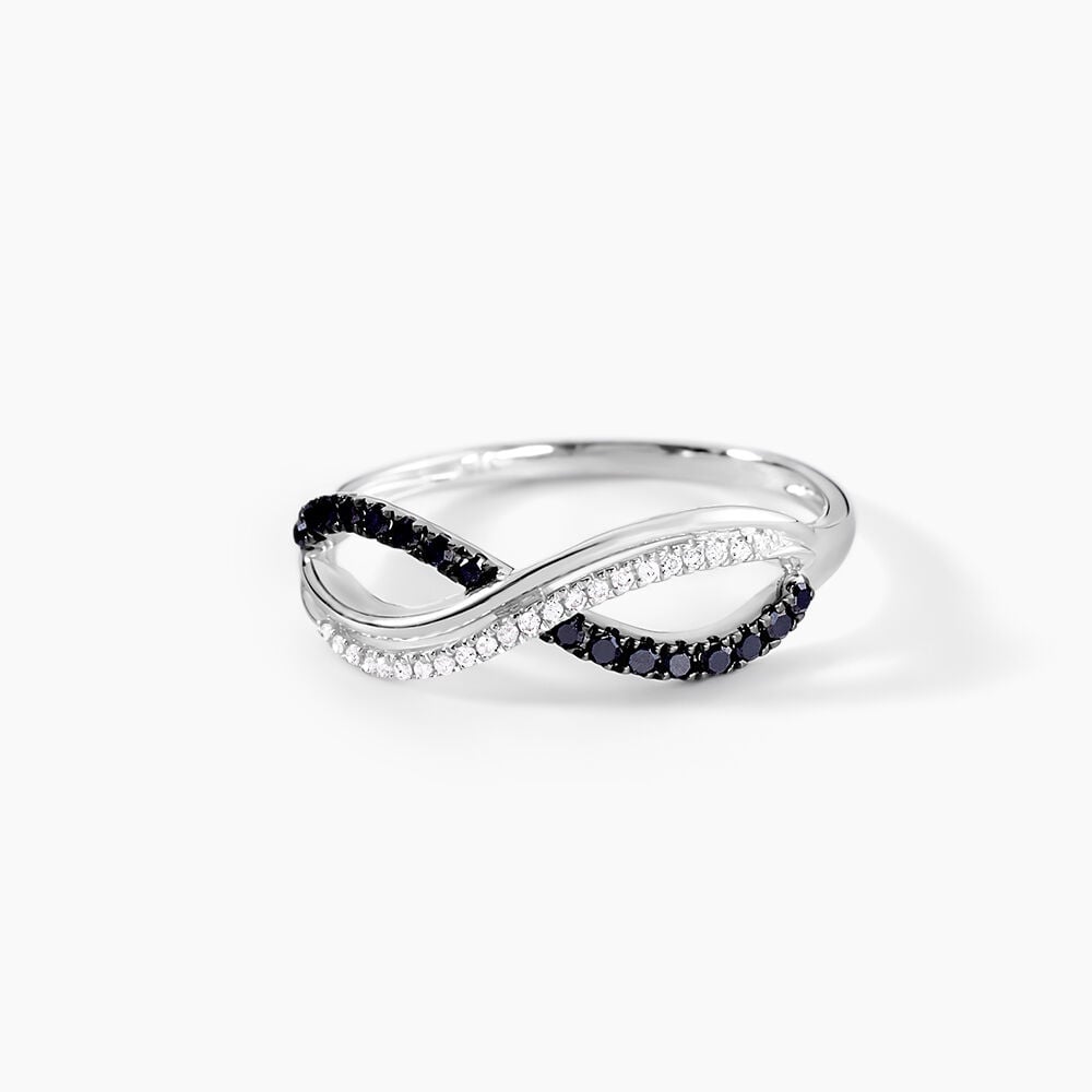 Bague Rejane Or Blanc Diamant - Parures de mariage Femme | Marc Orian