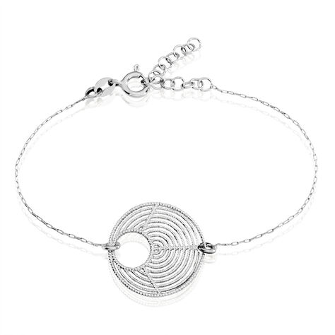 Bracelet Lune Argent Blanc - Bracelets chaînes Femme | Marc Orian