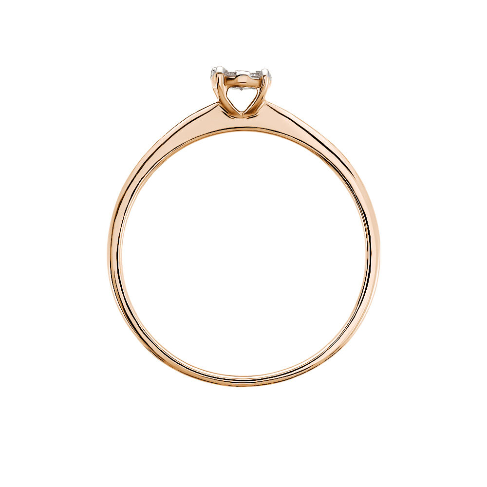 Bague Solitaire Or Rose Dream Diamants - Solitaires Femme | Marc Orian