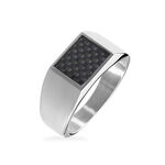 Bague Phebus Him Bruce Acier Blanc - Bijoux fantaisie Homme | Marc Orian