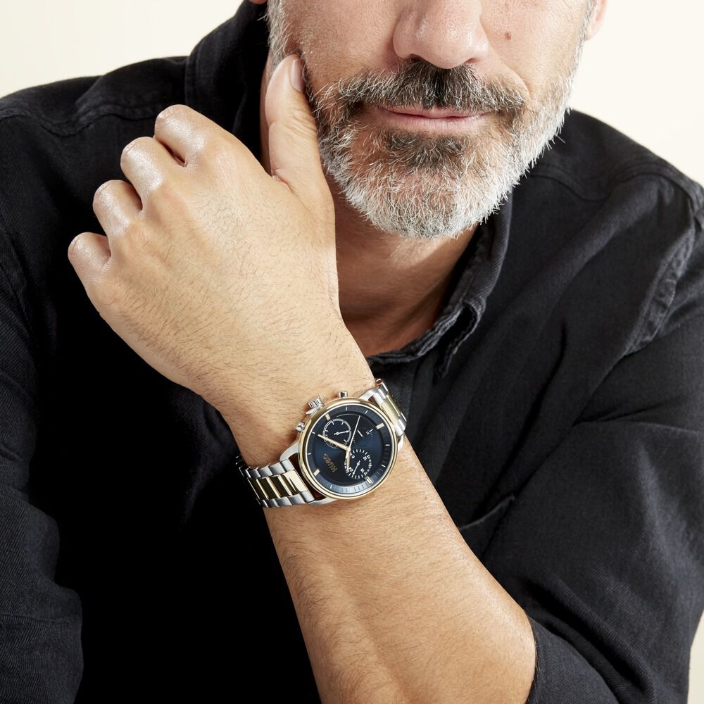 Montre Hugo Advise Bleu - Montres étanches Homme | Marc Orian