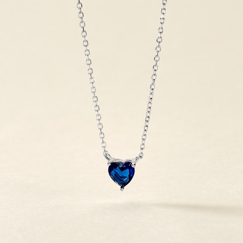 Collier Kelvyn Argent Blanc Oxyde - Colliers avec pierres Femme | Marc Orian