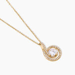 Collier Florentina Plaqu&eacute; Or Jaune Oxyde De Zirconium - Colliers avec pierres Femme | Marc Orian