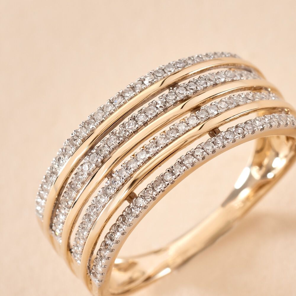 Bague Rayanna Or Jaune Diamant - Bagues pierres précieuses Femme | Marc Orian