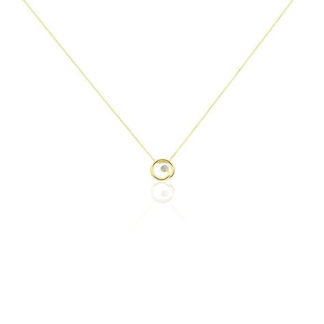 Collier Or Jaune Niola Diamant - Colliers avec pierres Femme | Marc Orian