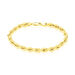 Bracelet Jerry Maille Corde Or Jaune - Bracelets mailles Femme | Marc Orian