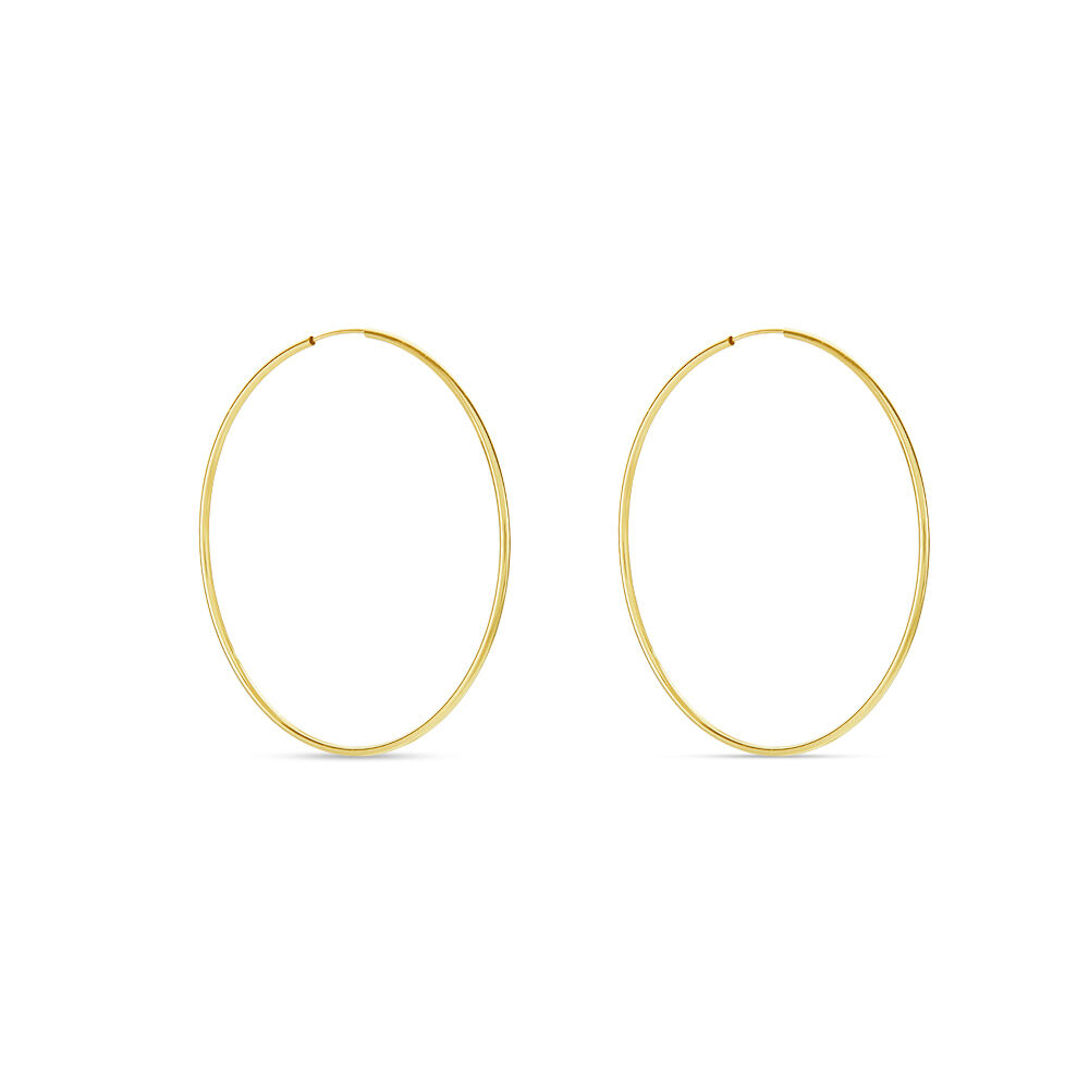 Créoles Dominae Flexible Or Jaune - Créoles Femme | Marc Orian