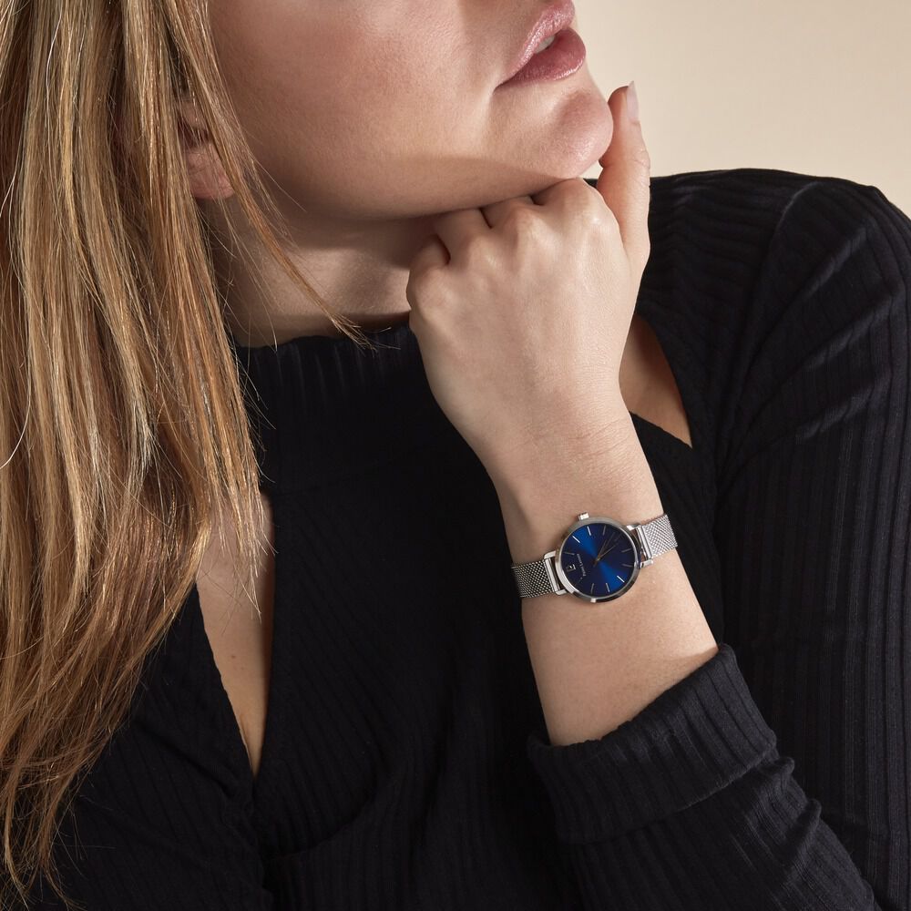 Montre Pierre Lannier Chouquette Bleu - Montres classiques Femme | Marc Orian
