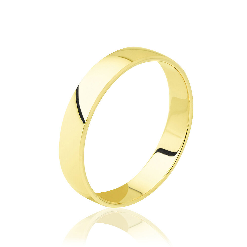 Alliance Ruban Bombe Or Jaune - Alliances classiques Famille | Marc Orian