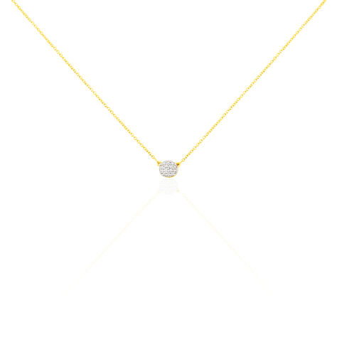 Collier Teani Or Jaune Diamant - Colliers Femme | Marc Orian