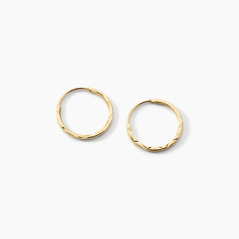 Cr&eacute;oles Valerina Or Jaune - Cr&eacute;oles Famille | Marc Orian