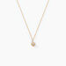 Collier Vrille Accompagnee Or Jaune Diamant - Colliers solitaires Femme | Marc Orian