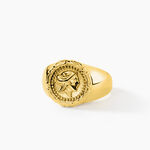 Bague Maelle Acier Jaune - Bijoux fantaisie Femme | Marc Orian