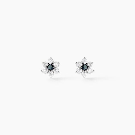 Boucles D'oreilles Puces Elfleda Or Jaune Oxyde De Zirconium - Puces Femme | Marc Orian