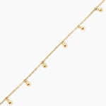 Bracelet Bethanie Argent Dor&eacute; A L'Or 750/1000 - Bracelets cha&icirc;nes Femme | Marc Orian