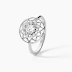 Bague Cassandria Argent Blanc Oxyde De Zirconium - Bijoux fantaisie Femme | Marc Orian
