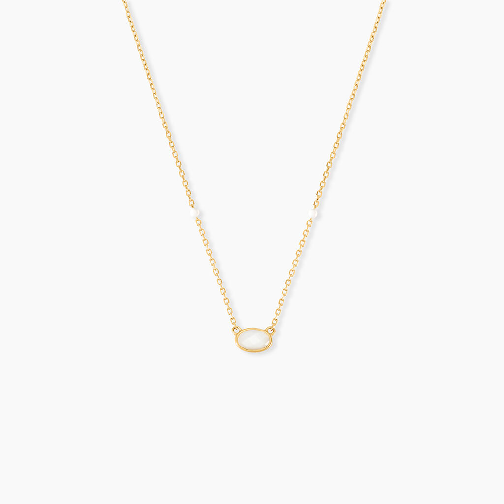 Collier Kakalina Or Jaune Nacre - Colliers avec pierres Femme | Marc Orian