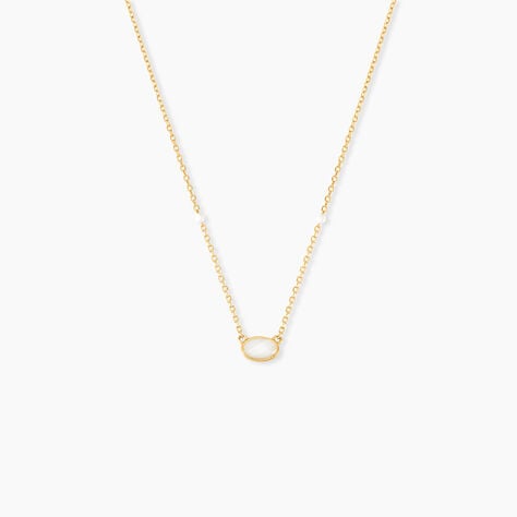 Collier Kakalina Or Jaune Nacre - Colliers avec pierres Femme | Marc Orian