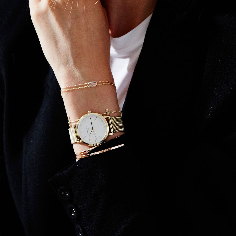 Montre Rosefield The Tribeca Blanc - Montres classiques Femme | Marc Orian