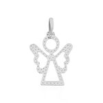 Pendentif Estrellita Ange Or Blanc - Pendentifs Femme | Marc Orian