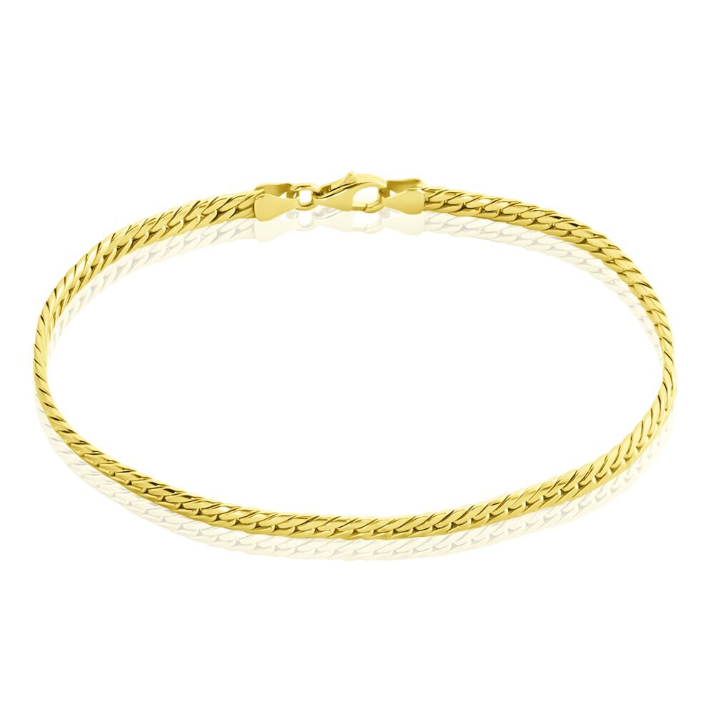 Bracelet Izel Maille Anglaise Or Jaune - Bracelets mailles Femme | Marc Orian