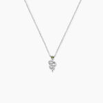 Collier Desert Argent Blanc Oxyde De Zirconium - Colliers avec pierres Femme | Marc Orian