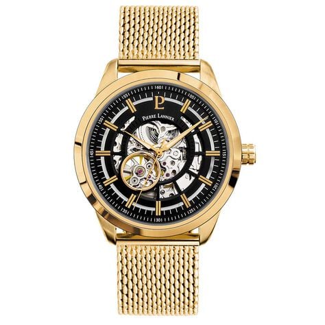 Montre Pierre Lannier Automatique Noir - Montres automatiques Homme | Marc Orian