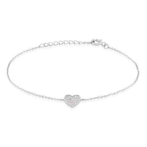 Bracelet Argent Frederik Oxydes De Zirconium - Bracelets chaînes Femme | Marc Orian