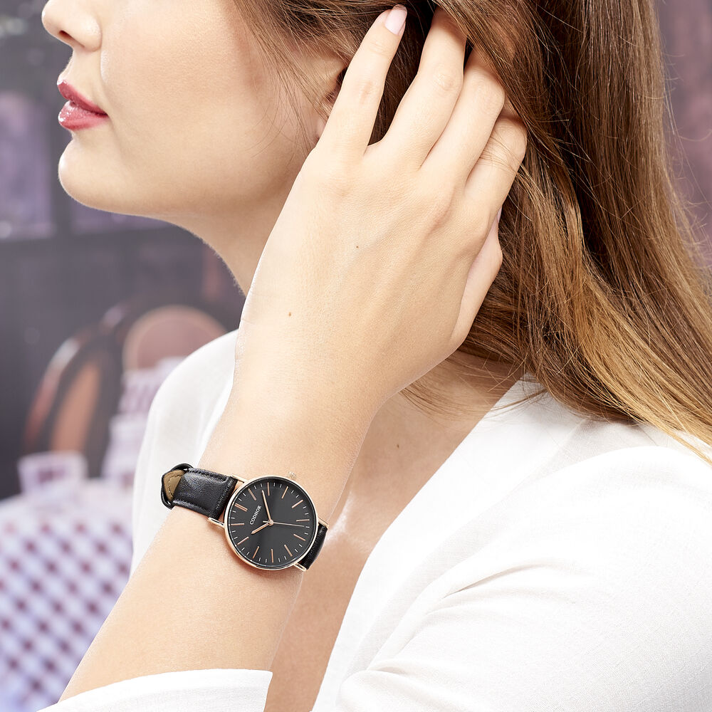 Montre Codhor Cindy Noir - Montres étanches Femme | Marc Orian