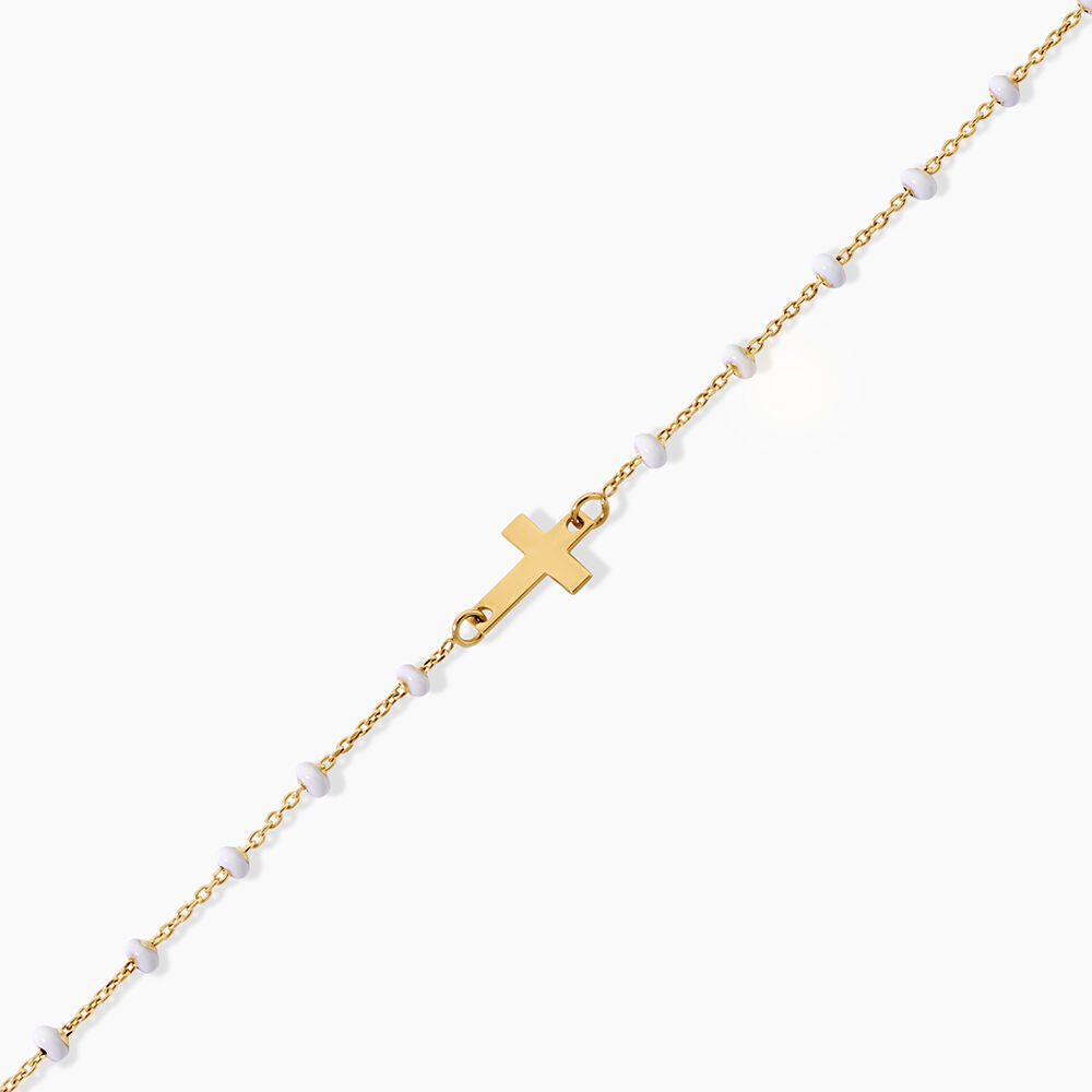 Bracelet Krystle Argent Dor&eacute; A L'Or 750/1000 - Bracelets cha&icirc;nes Femme | Marc Orian
