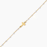 Bracelet Krystle Argent Dor&eacute; A L'Or 750/1000 - Bracelets cha&icirc;nes Femme | Marc Orian