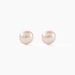 Boucles D'oreilles Puces Ursulina Or Jaune Perle De Culture - Boucles d'oreilles mariage Femme | Marc Orian