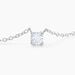 Collier Court Argent Blanc Lylwenn Oxyde De Zirconium - Colliers ras du cou Femme | Marc Orian