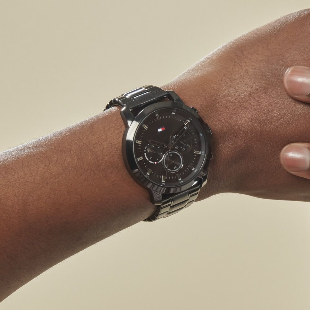 Montre Tommy Hilfiger Jameson Noir - Montres classiques Homme | Marc Orian